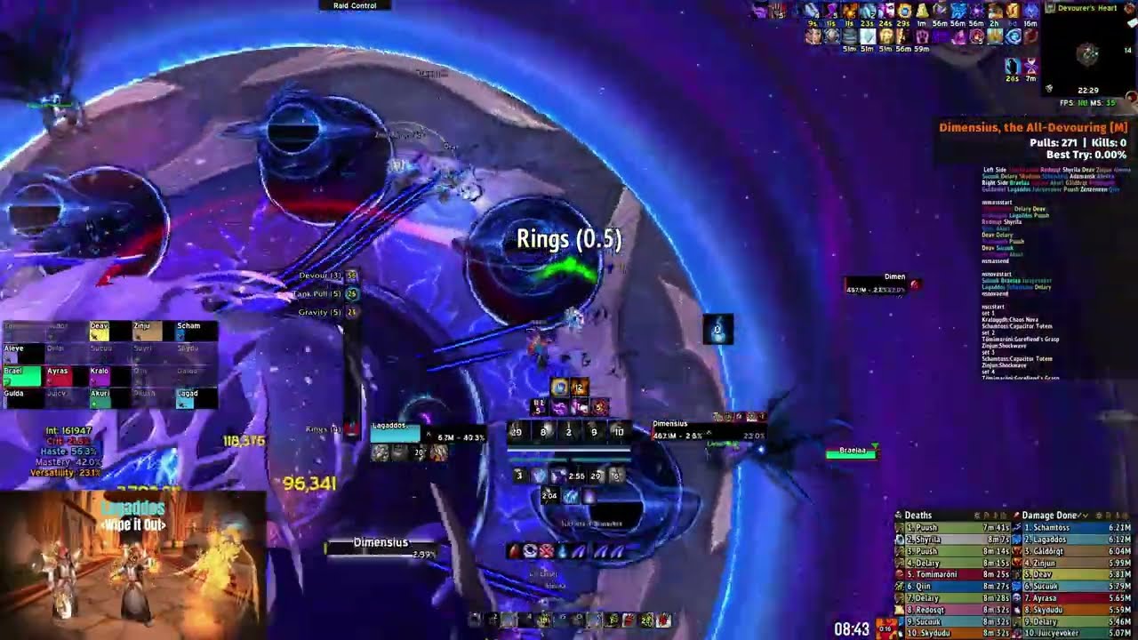 Dimensius, the All-Devouring Mythic | Arcane Mage PoV (Sunfury)