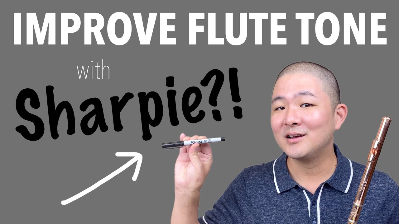 Как улучшить звук флейты с помощью маркера Sharpie [Советы и рекомендации по игре на флейте 01]