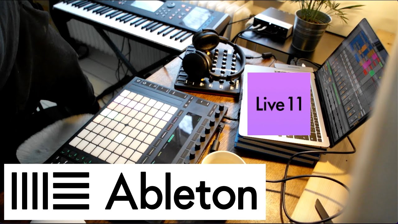 Ableton Live Set Performance (using Ableton Push II, Akai Midi Mix)