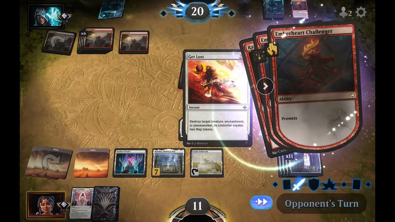 Pioneer - Mono White Prison vs Mono Red aggro