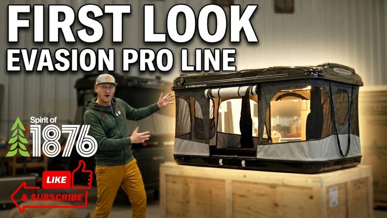 Первый взгляд | Палатка на крышу автомобиля James Baroud Evasion Pro Line