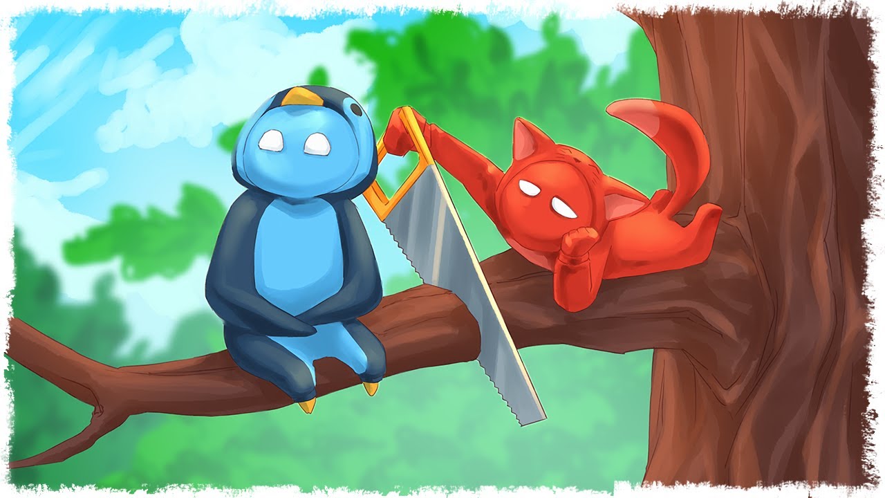 ПОДСТАВА ГОДА!!! УГАР В GANG BEASTS!!!
