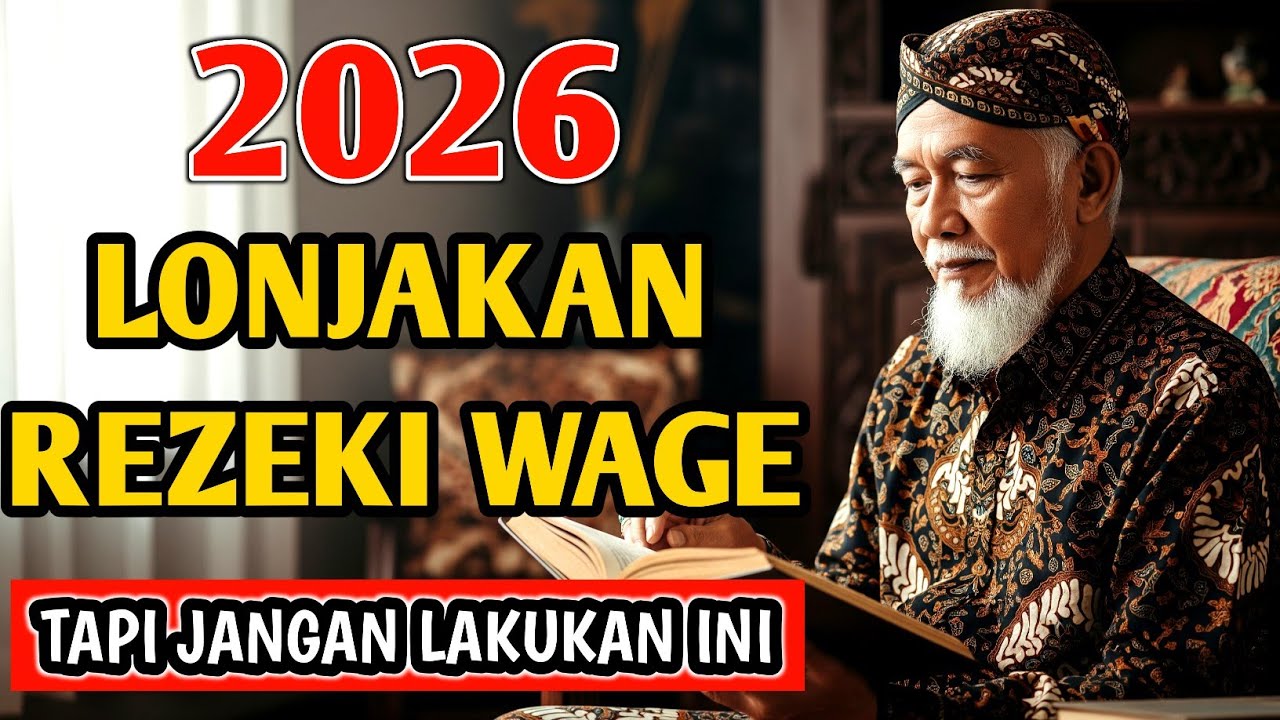 SATU KESALAHAN INI BISA MERUSAK PUNCAK REZEKI WETON WAGE 2026