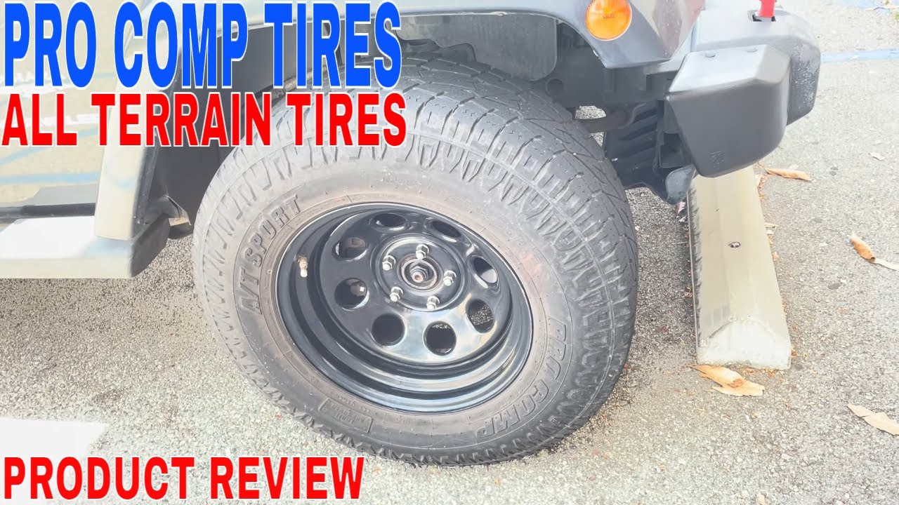 ✅  Pro Comp Tires 43312515 33&times;12.50R15LT Tire, A:T Sport All Terrain Tire 🔴