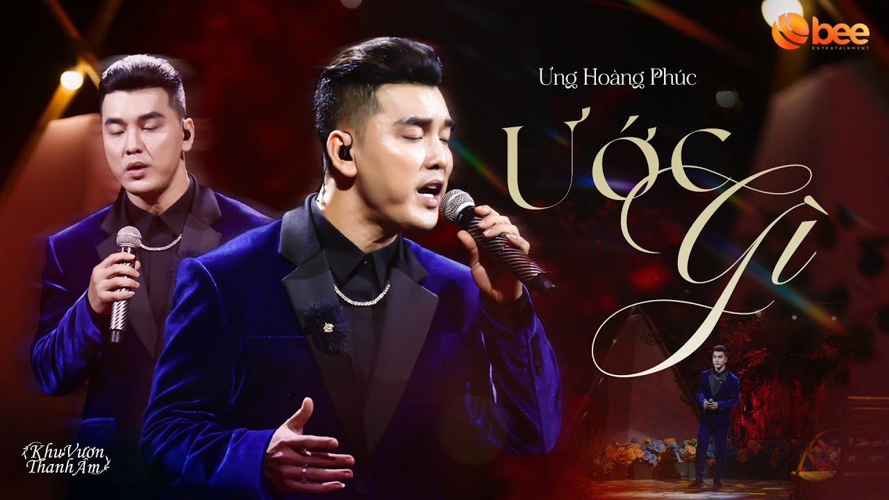 ƯNG HOÀNG PHÚC đầy tâm sự khi cover hit “huyền thoại” ƯỚC GÌ | Live at Khu Vườn Thanh Âm
