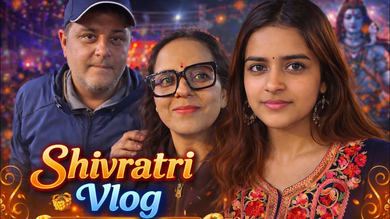 Mahashivratri 🙏🌸And Gol gappe challenge gone wrong 🤪Day24