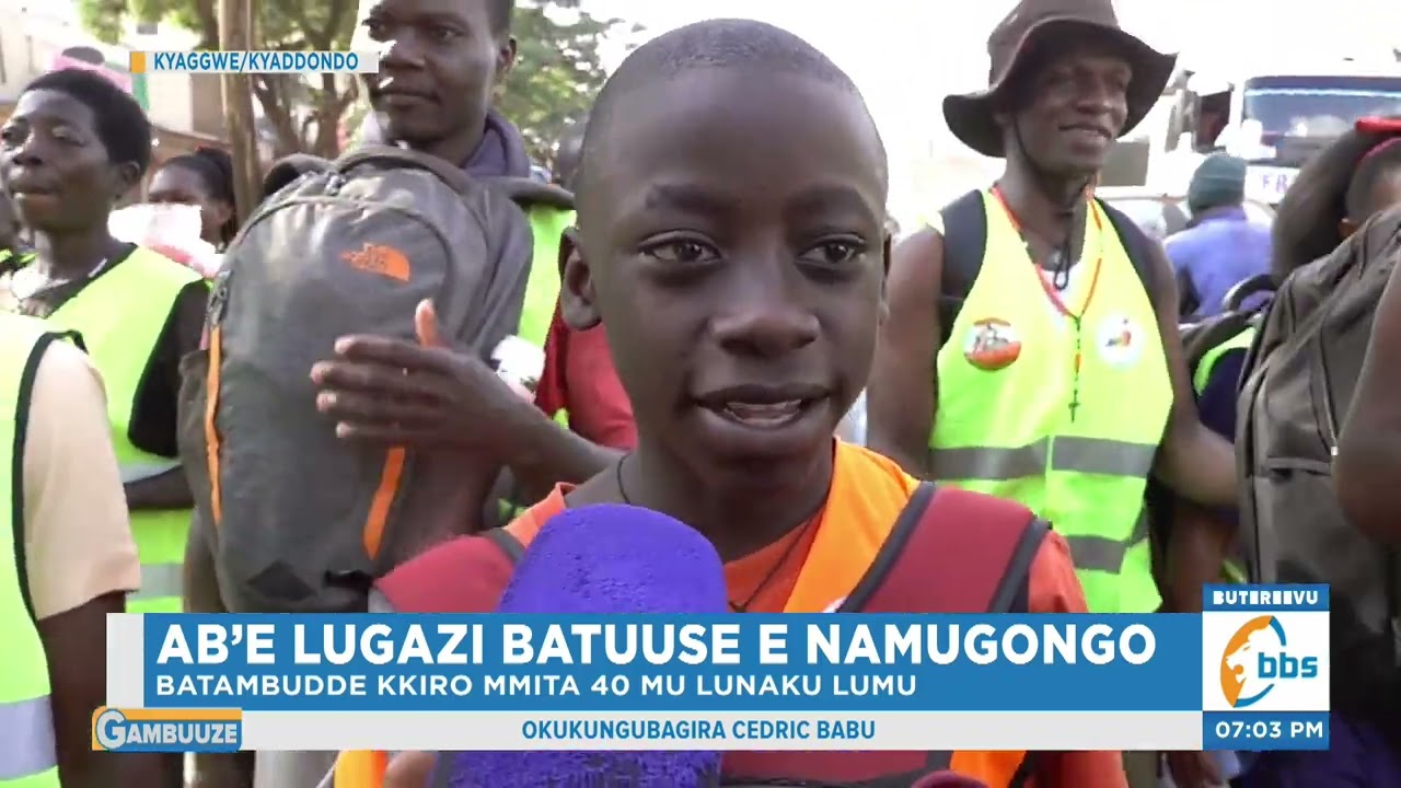Ab’e Lugazi Batuuse e Namugongo, Batambudde Kkiro Mmita 40 mu Lunaku Lumu