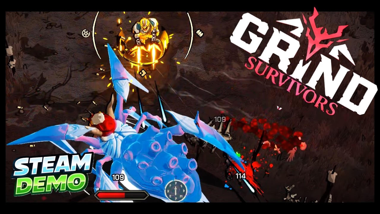 Grind Survivors Demo Gameplay (No Commentary)