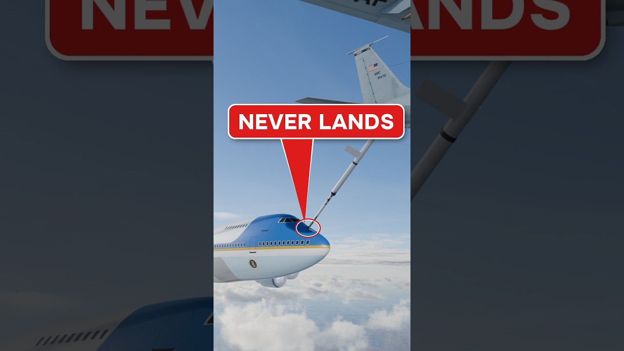 What happens to Air Force One during a nuclear attack?
