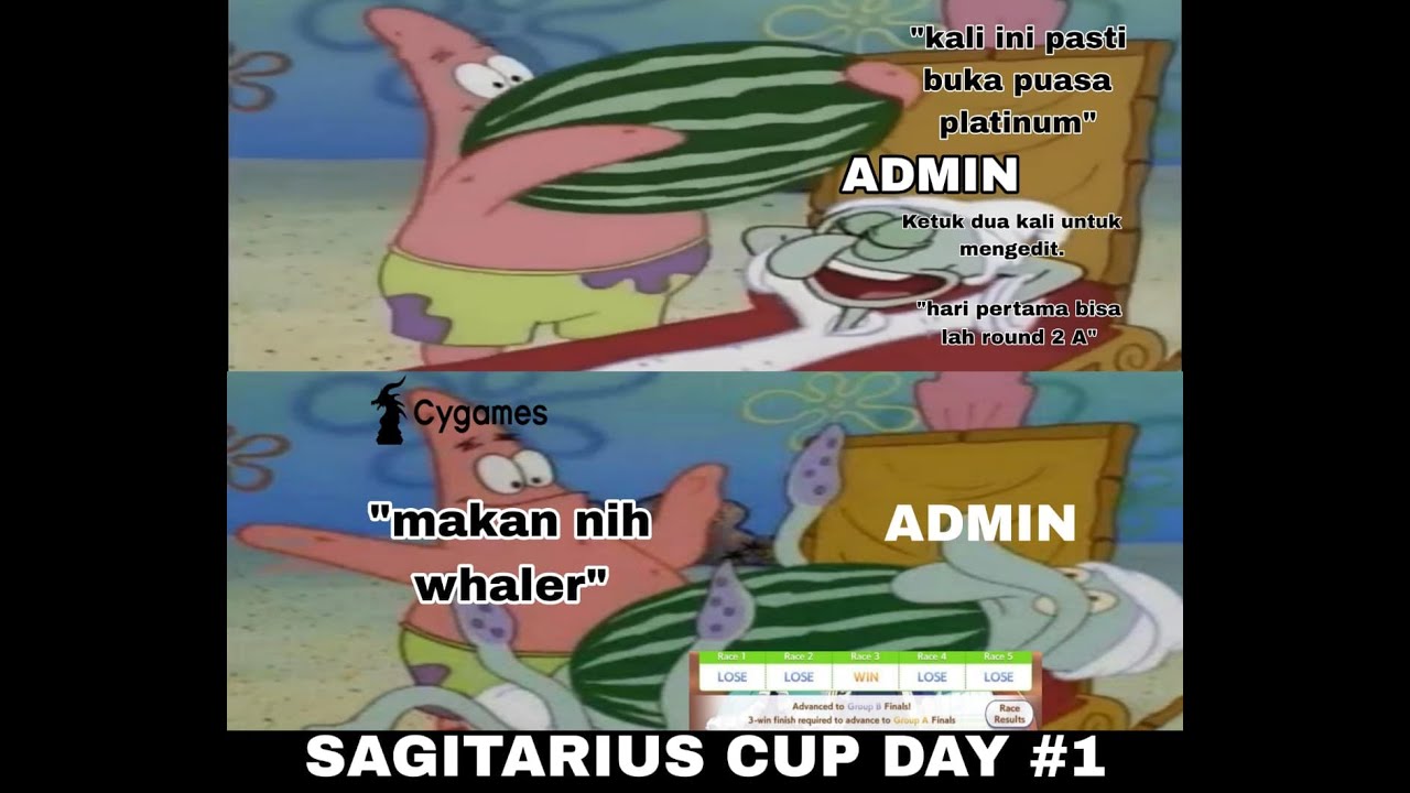 ROUND 1? MEH ,USE ASK. WELCOME TO ROUND 2 GROUP A!  SAGITARIUS CUP DAY #1 -UmaMusume Pretty Derby