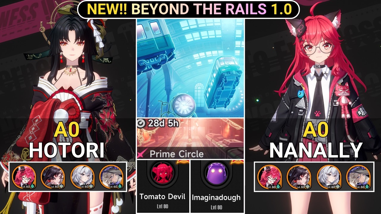 Hotori Is Insanely Strong! All F2P WP! A0 Hotori X A0 Nanally VS Stage 9 | Beyond The Rails NTE 1.0