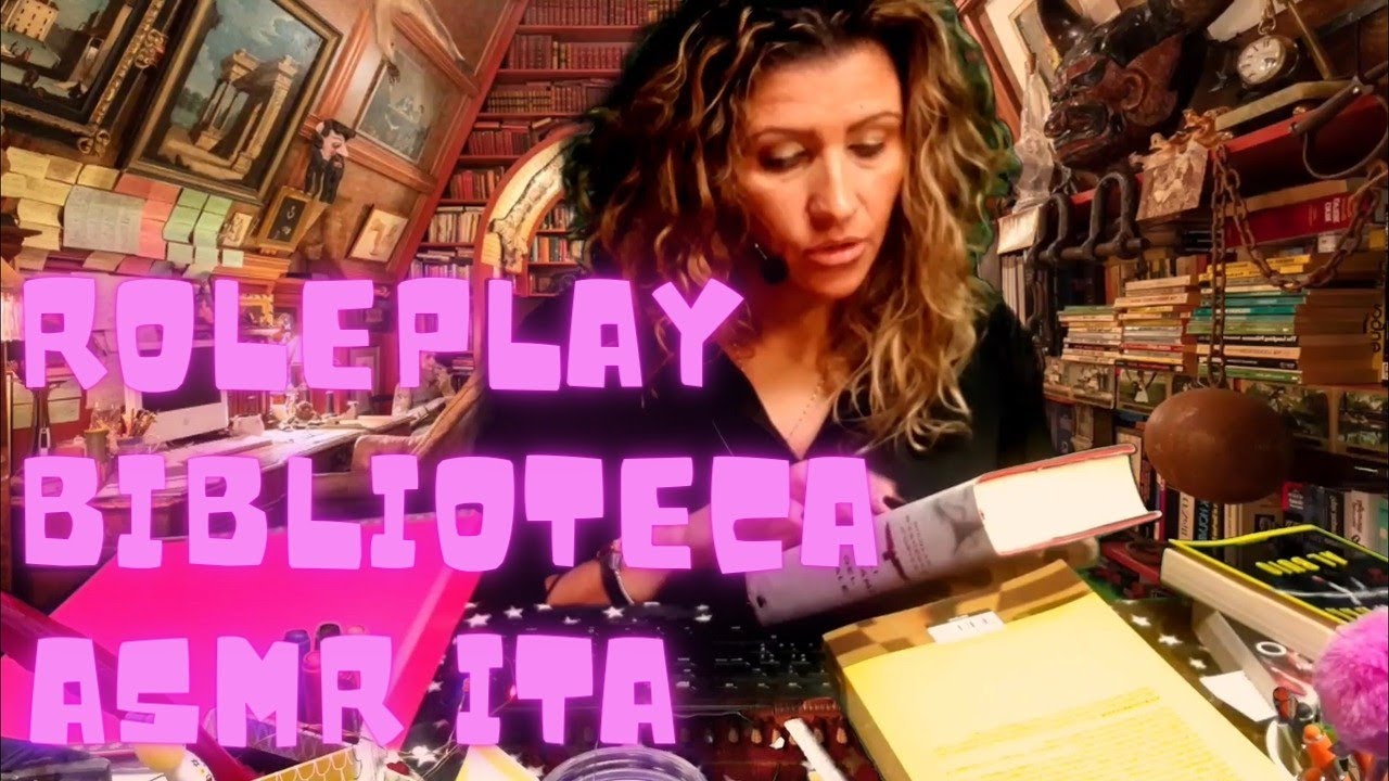 Asmr Ita // Roleplay Biblioteca // Tapping Keyboard Sound