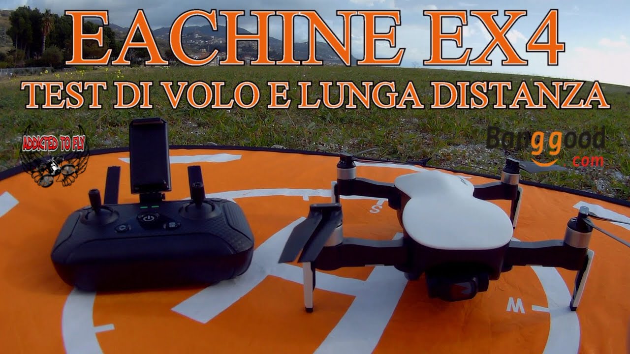 EACHINE EX4 ITA TEST DI VOLO E LUNGA DISTANZA