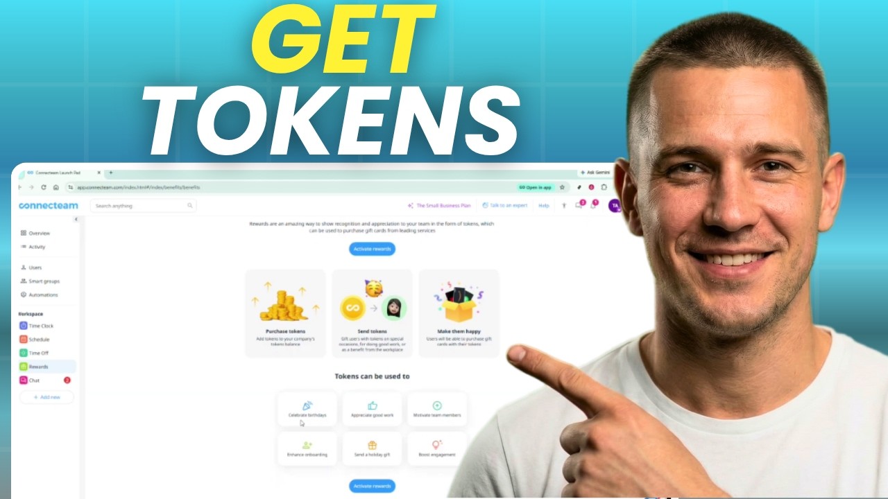 Как получить токены в Connecteam