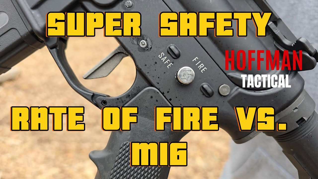 Скорострельность Hoffman Tactical Super Safety против M16