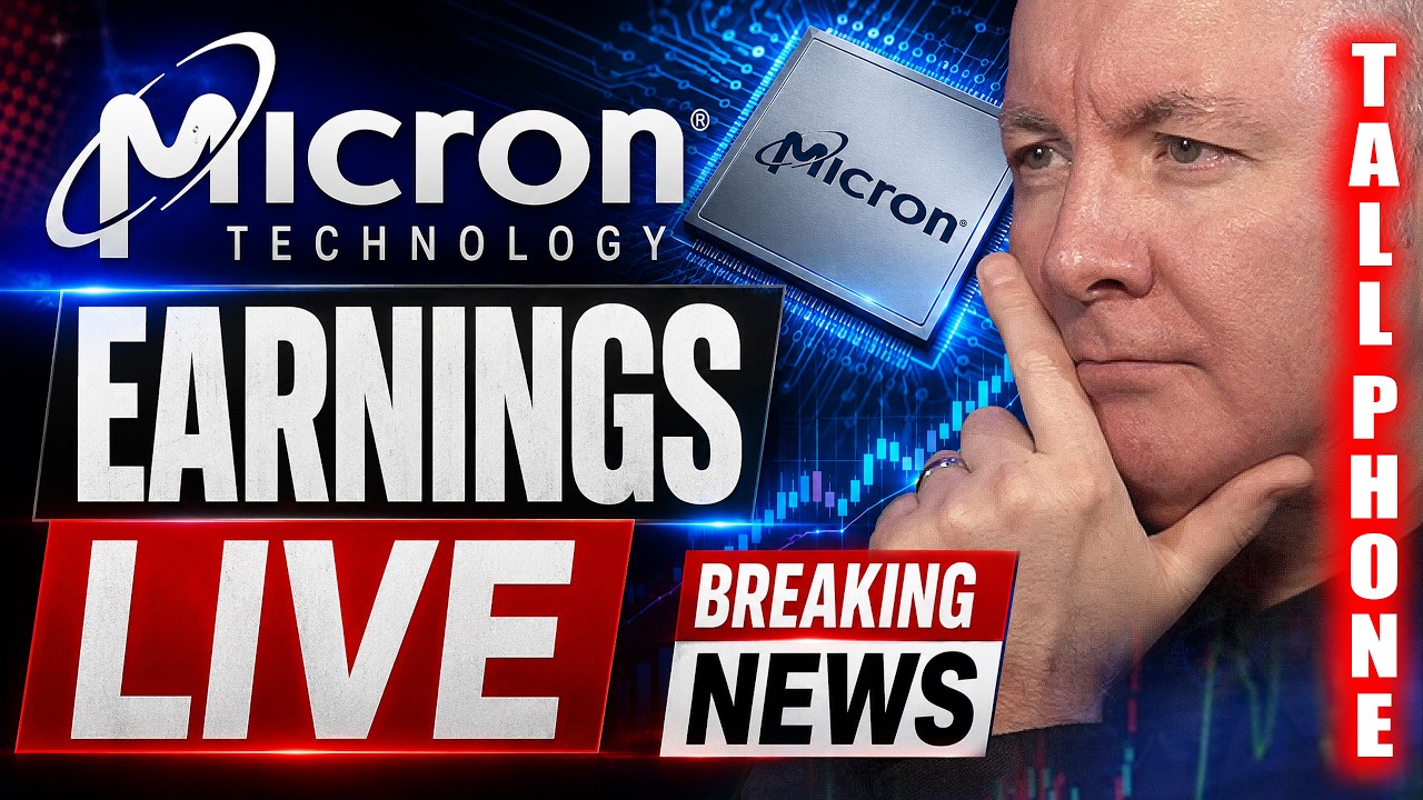 📱 Micron Earnings: Will MU Stock Trigger a Stock Market Crash or New Highs? | Martyn Lucas Investor