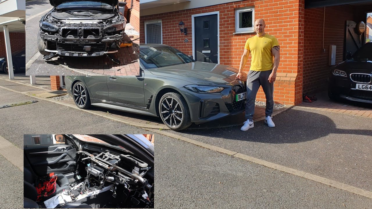 REBUILDING A WRECKED BMW I4 G26 PART1