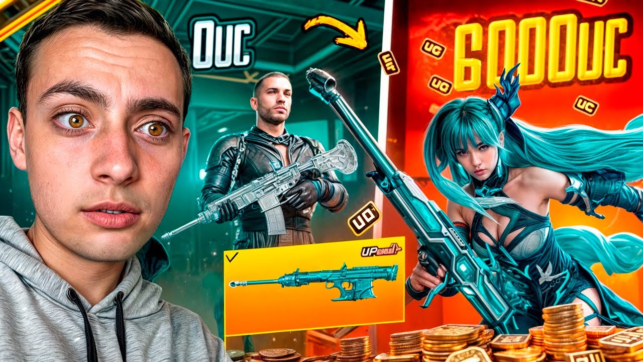 6000 UC ՈՒ LEDNIK 5 LVL 💥CASE OPENING