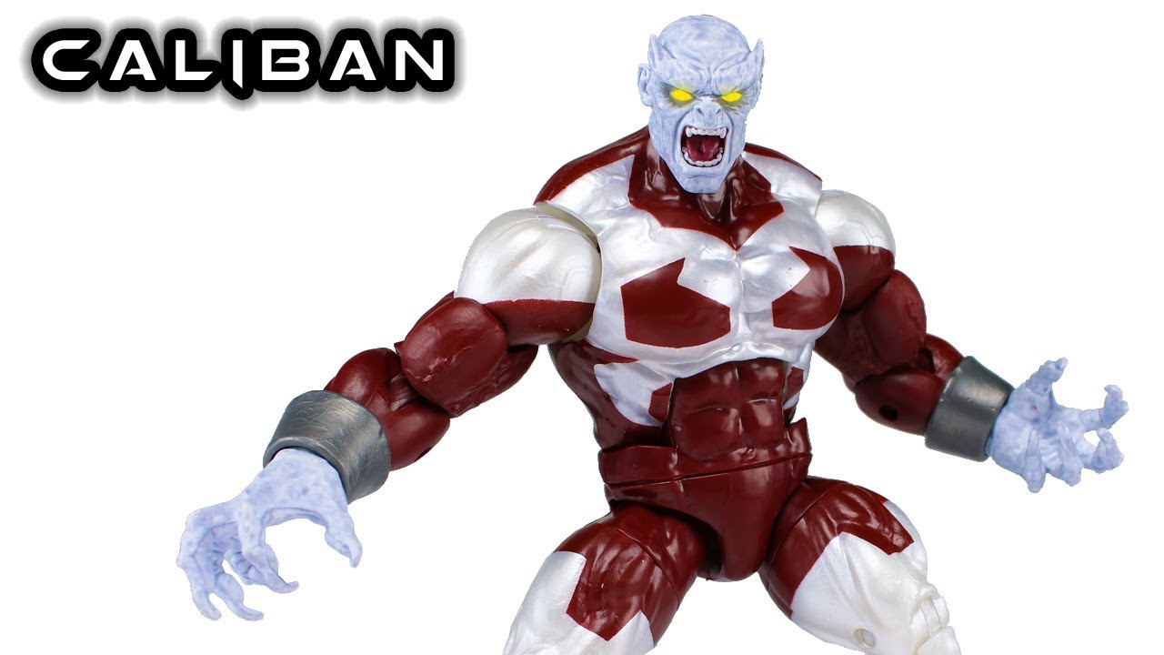 Marvel Legends CALIBAN BAF X-Men Action Figure Review