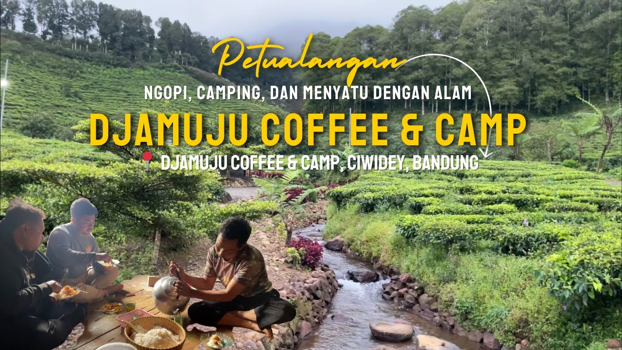 Suasana Pedesaan Ciwidey &ldquo;Djamuju Coffee & Camp&rdquo; Ngopi Camping dan Menyatu dengan Alam Kampung Adat
