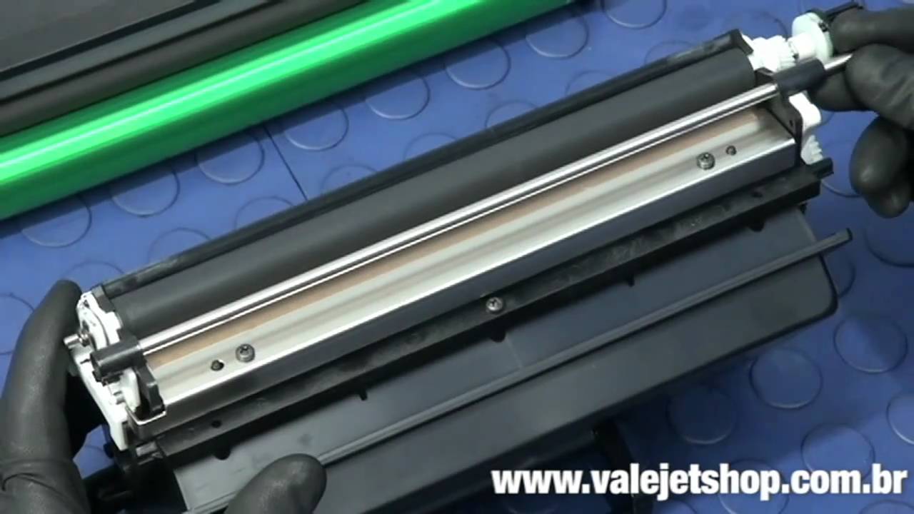 Vídeo Recarga Toner Samsung ML 4050 | ML 4550 | ML 4551ND - Vídeo Aula Valejet.com