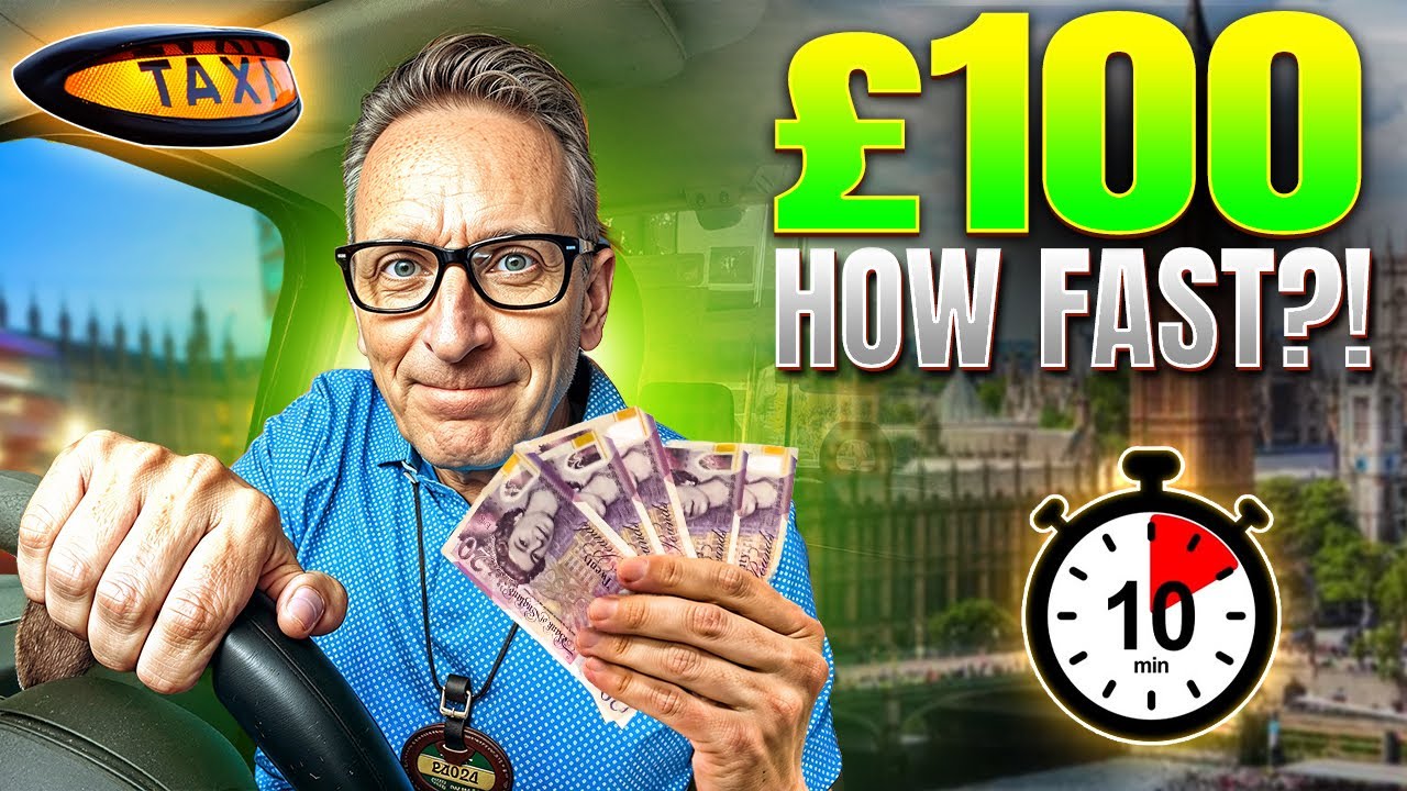 HOW FAST can a London cabbie make £100!