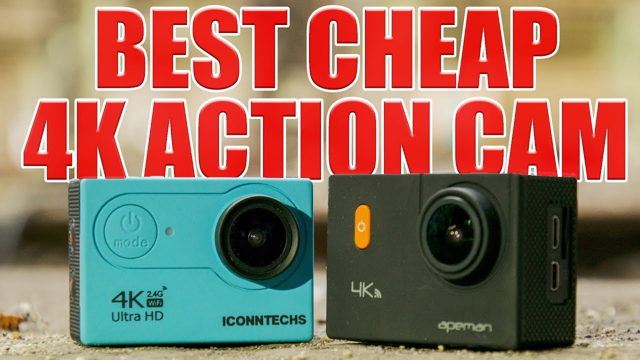 Best Cheap 4K Action Cameras 2018 Review - Iconntechs IT 4K vs. Apeman A80 vs. GoPro Hero4 Black