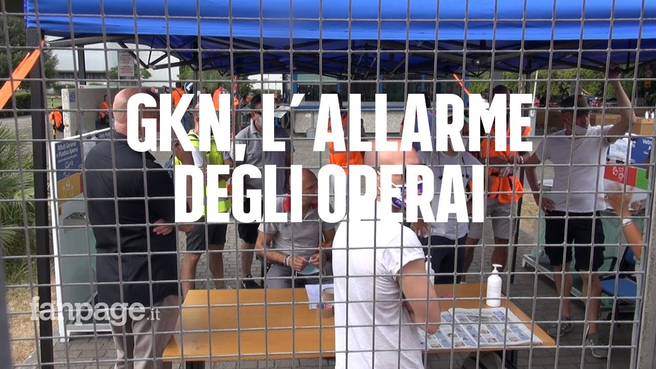 GKN, gli operai licenziati: 