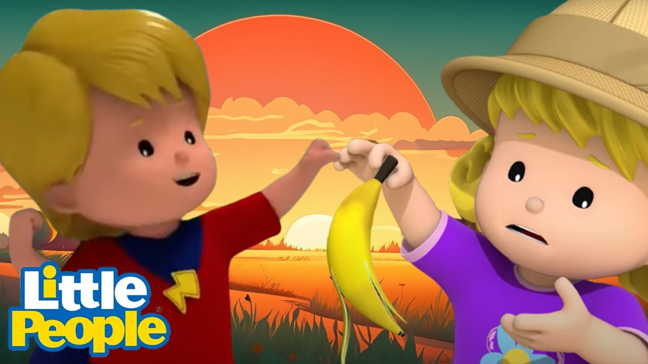 Fisher Price Little People | Banana's aren't Christmas Dinner! | New Episodes | Kids Cartoons