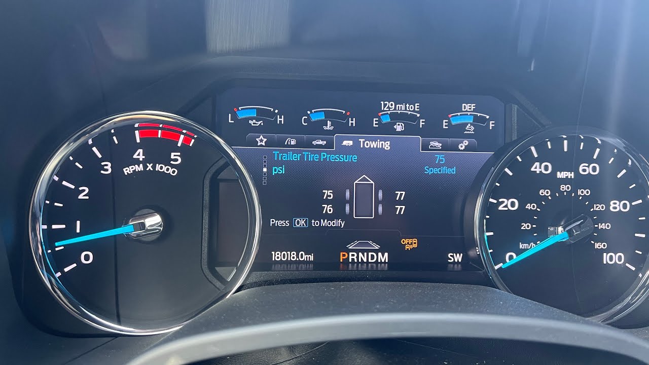 Ford Trailer TPMS And Camera Setup