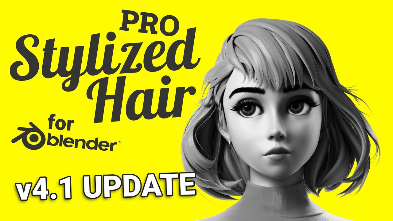 Stylized Hair PRO v4.1.0 - UPDATES
