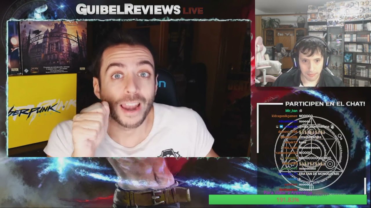 JORDI WILD ASUSTA MUCHO A GUIBEL Y AL CHAT