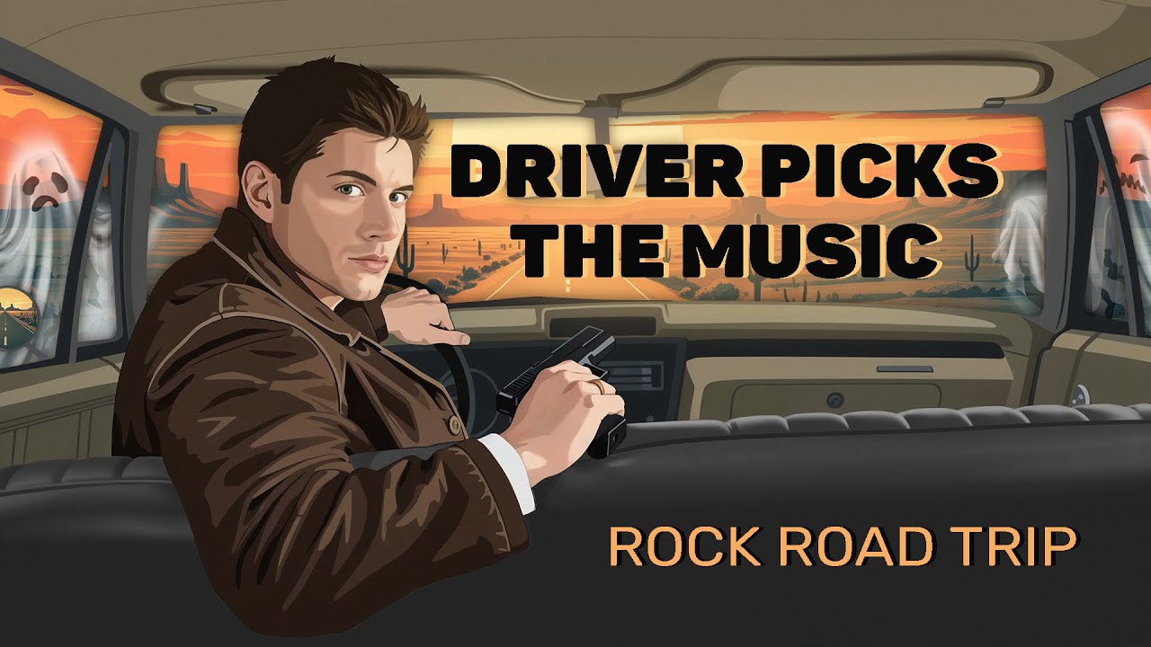 Supernatural Rock Road Trip Mix | 1.5 Hour Driving Music | Winchesters' Vibe