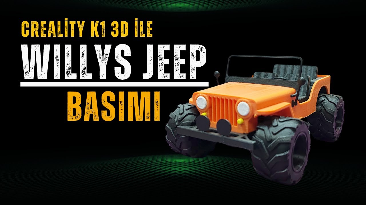 WILLYS JEEP BASIMI (3D)