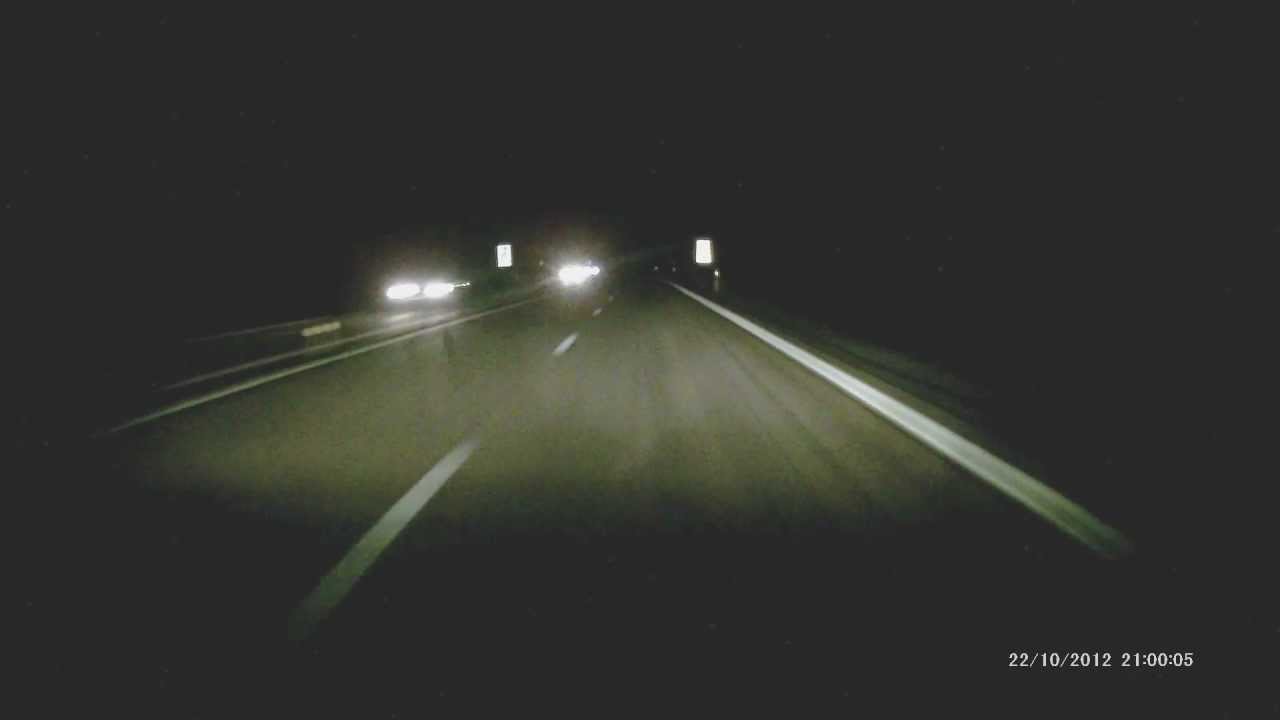 Dashcam night test
