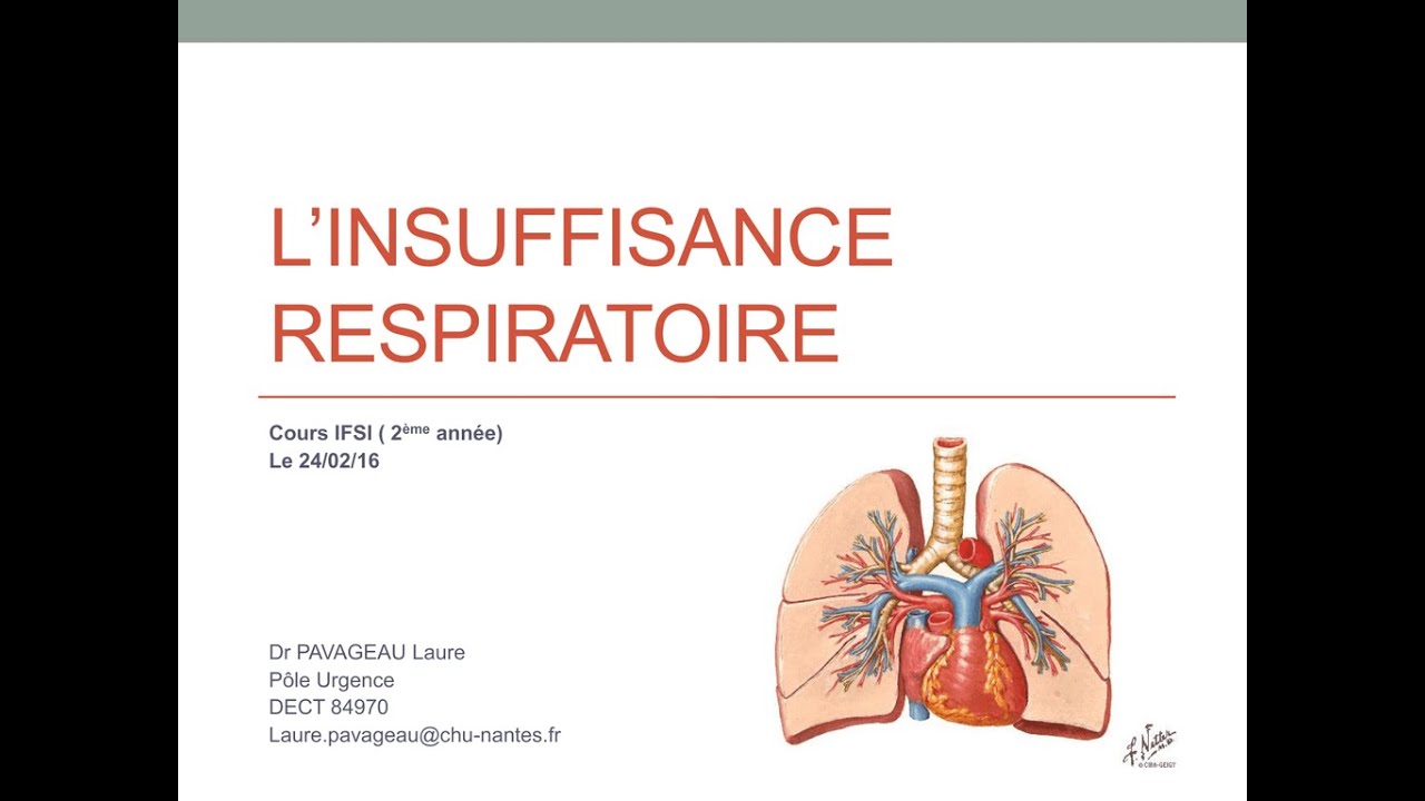 🤩 Insuffisance respiratoire chronique IRC 🤩 meilleure explication Pr Oussedik #france #canada