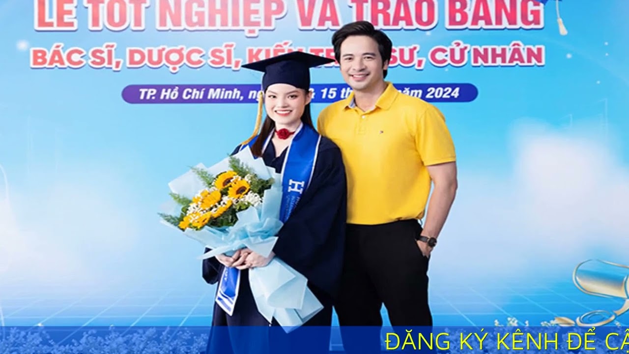 Đoàn Minh Tài mừng Sunny Đan Ngọc thành bác sĩ