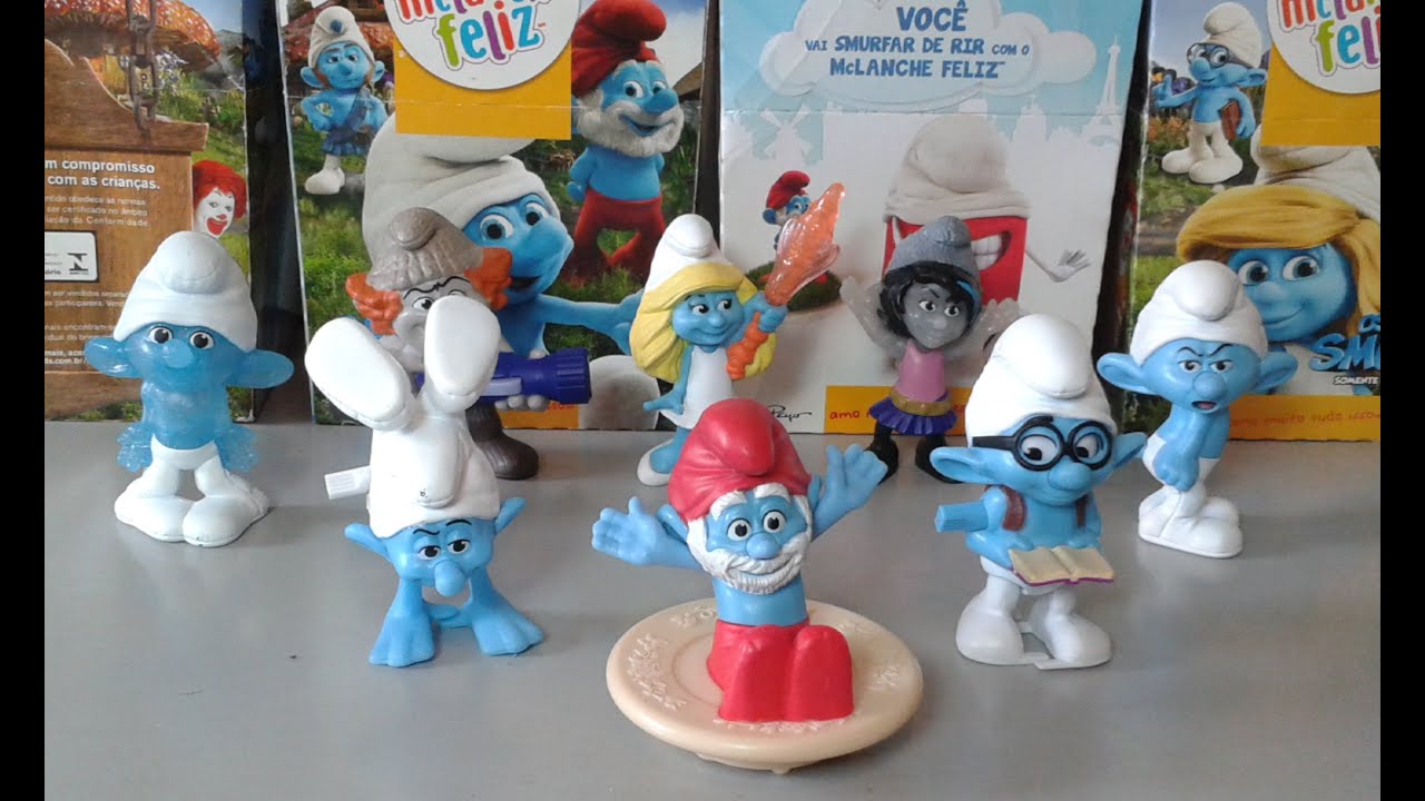 Coleção Smurfs 2 mc lanche feliz Agosto 2013