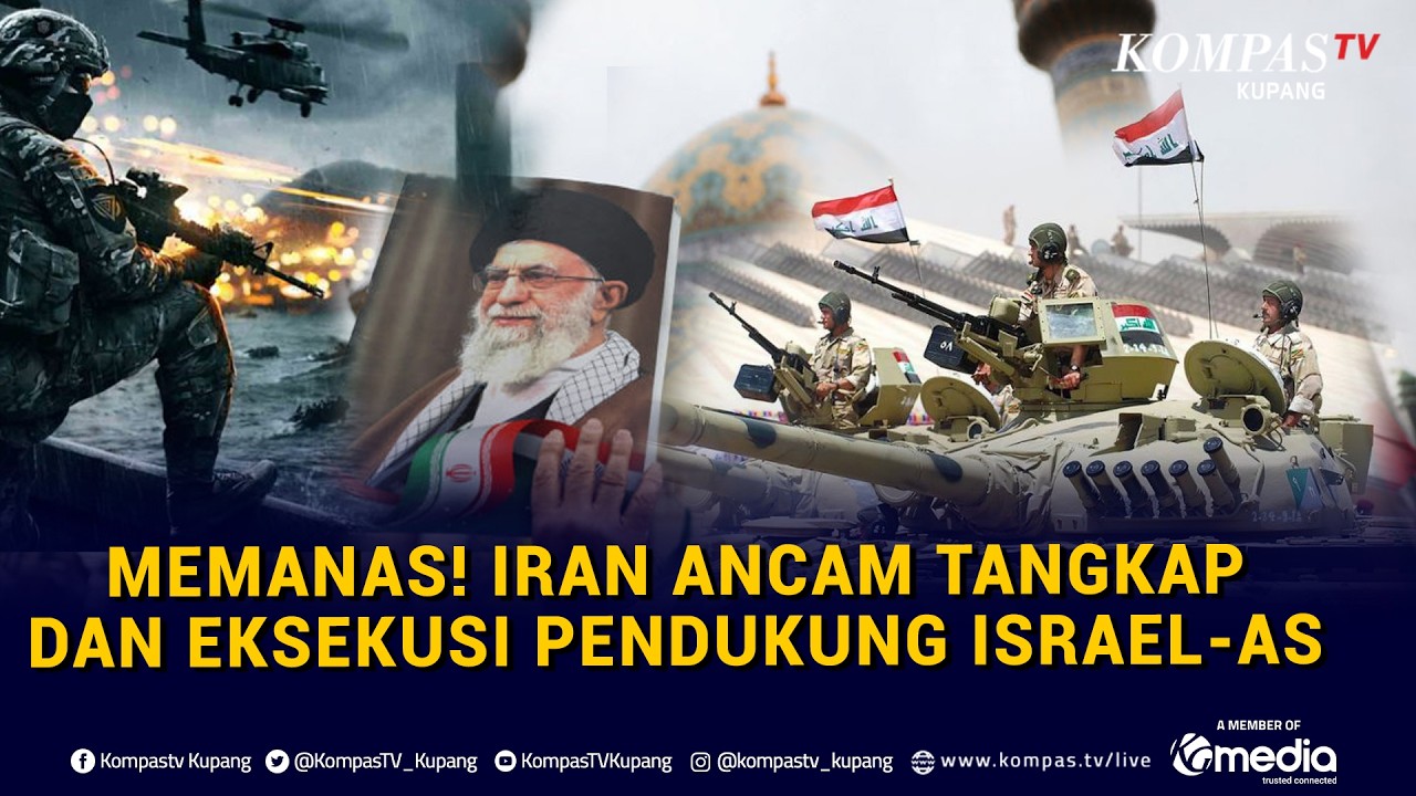 Memanas! Iran Ancam Tangkap dan Eksekusi Pendukung Israel AS  Mereka Semua Musuh!