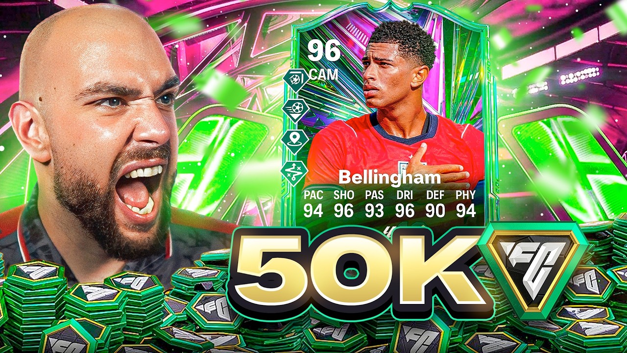50K FC Points Decides My Team w/ 96 PATH TO GLORY JUDE BELLINGHAM!