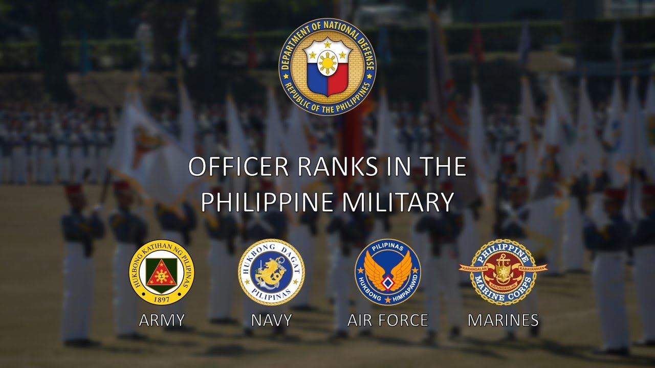 Officer Ranks in the Philippine Military