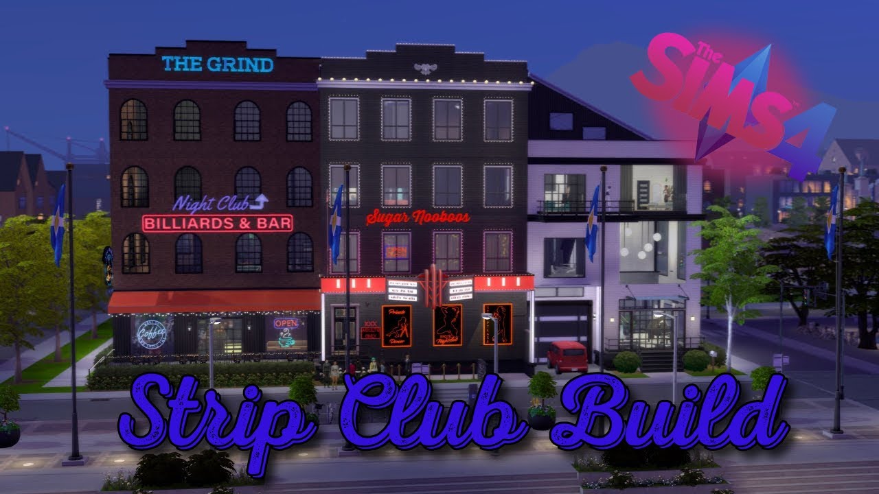 The Sims 4 | Businesses & Hobbies Strip Club Build