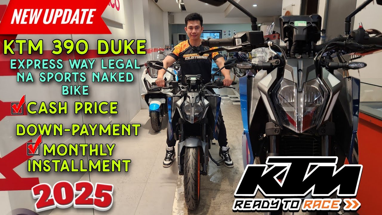 KTM 390 Duke Sports Naked Bike New 2025