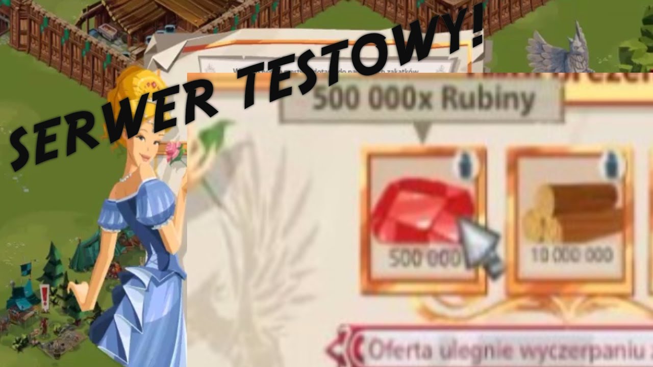 GoodGame Empire SERWER TESTOWY: 500tys rubin&oacute;w #1