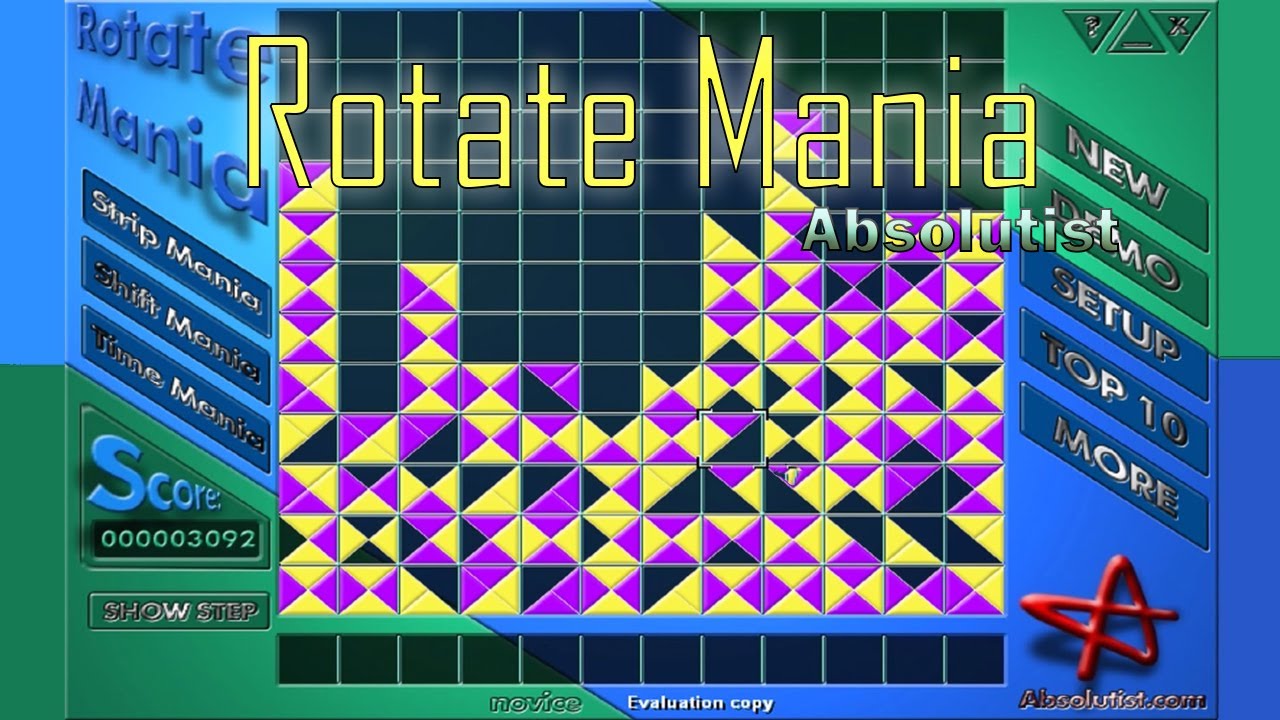 Rotate Mania by Absolutist (Windows game 2002)
