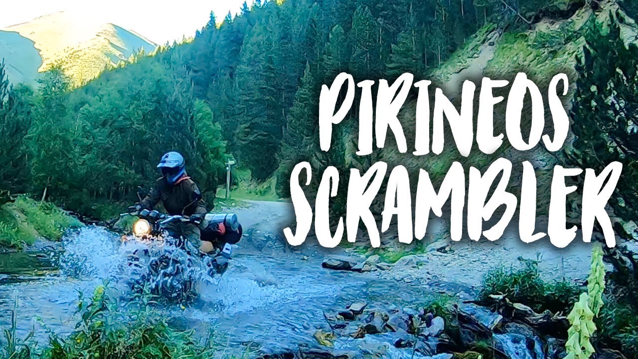 TRANSPIRENAICA en moto SCRAMBLER  [Off Road + Carretera]