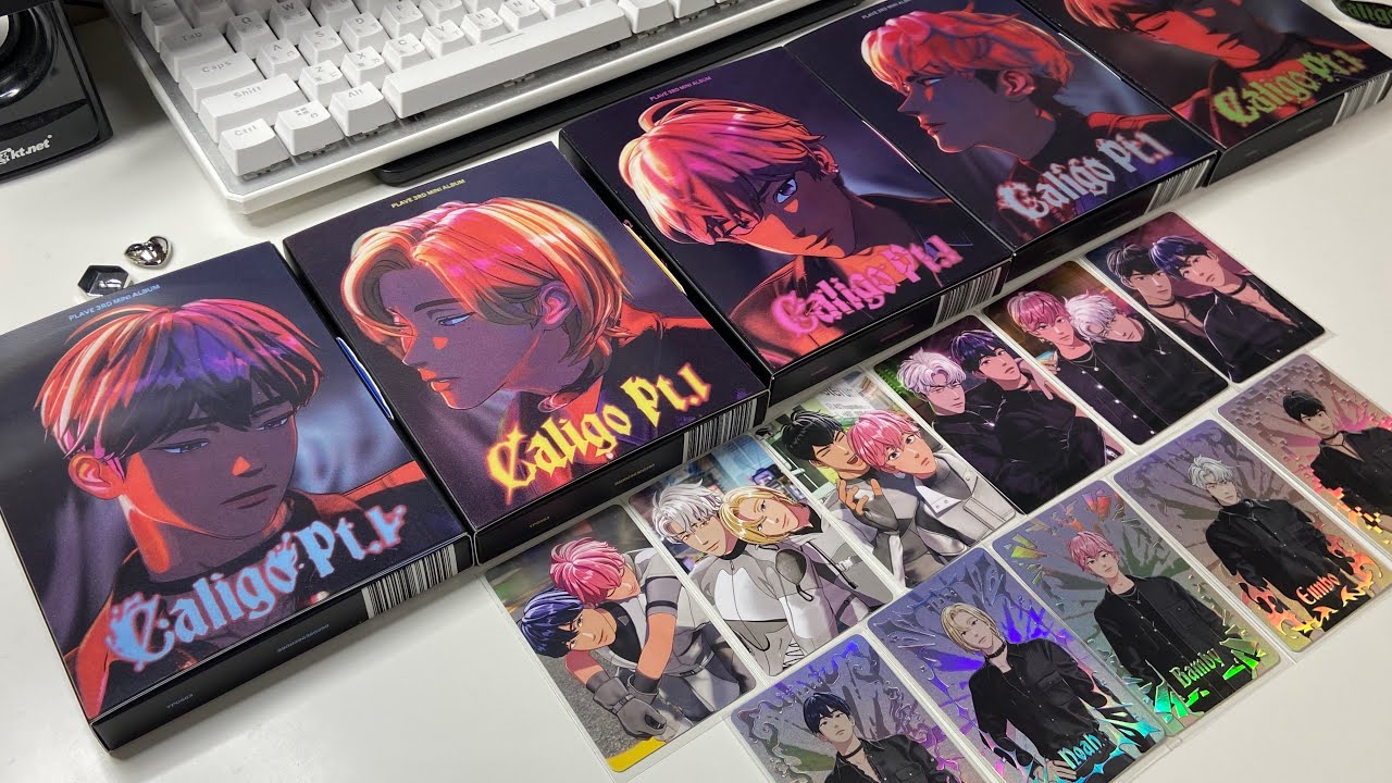 開箱｜PLAVE Caligo Pt.1 Vanguard Ver.｜全員