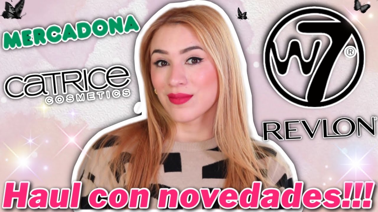 💥HAUL CON NOVEDADES!! Mercadona, Catrice, W7 y más!! (mini ad)