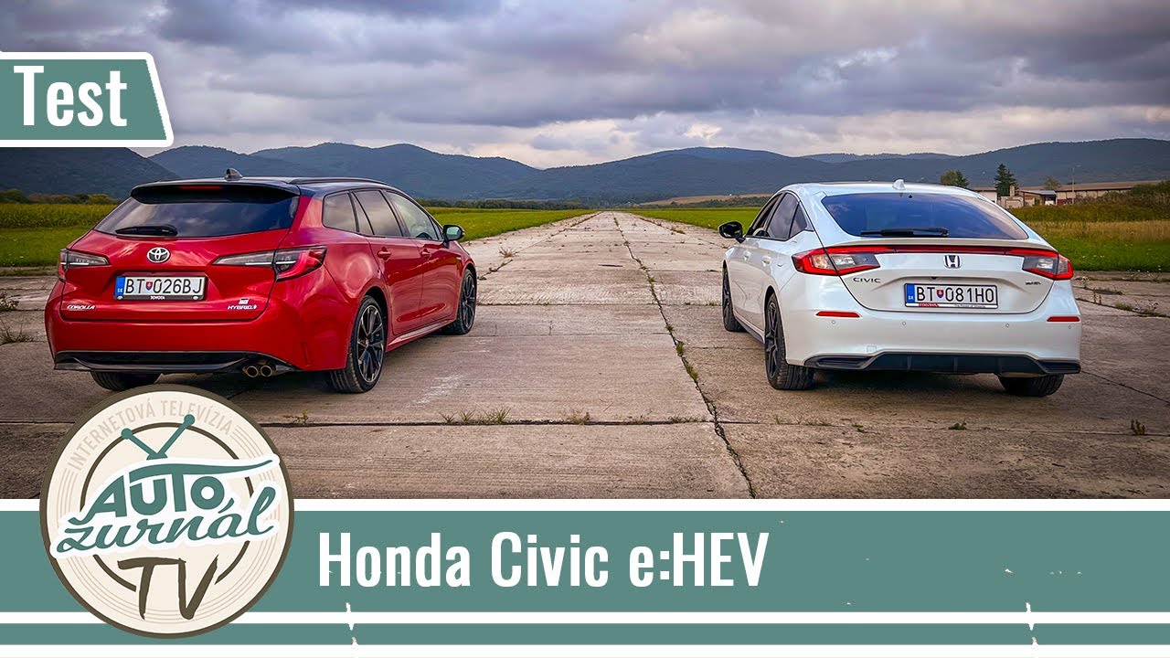 Špeciál: Honda Civic e:HEV 2022 - Podrobný test/porovnanie s Toyota Corolla Hybrid/ Zdeno JapGarage