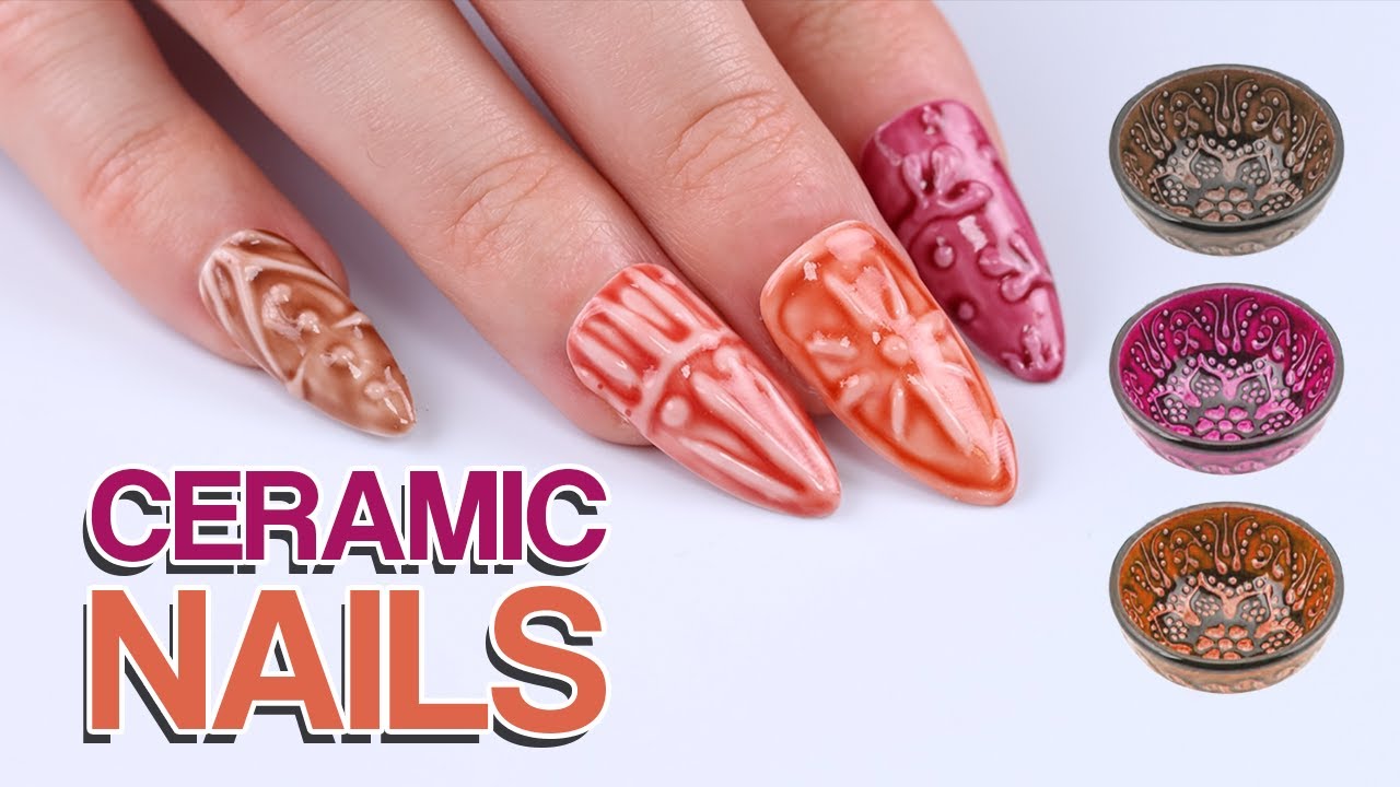 Керамические ногти | 💅✨ Урок по художественному дизайну ногтей!